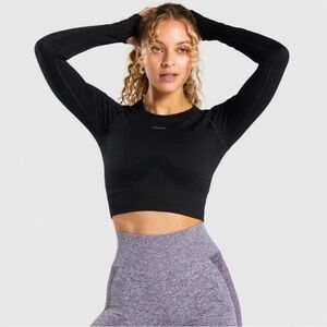 Gymshark Flex Sports Long Sleeve Crop Top